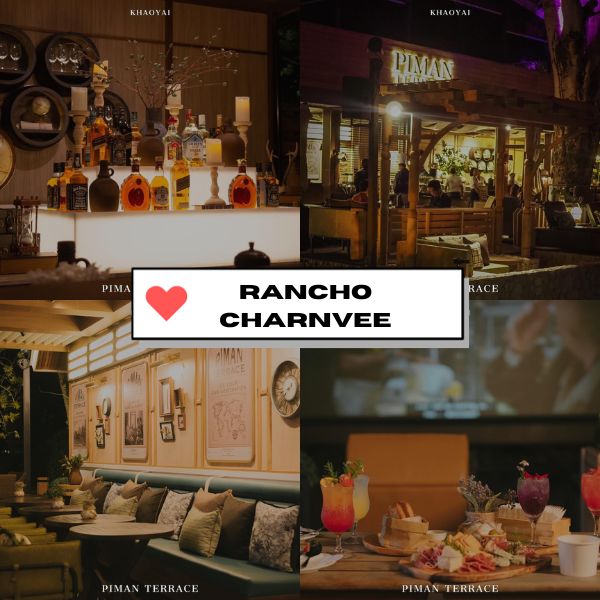ร้านนั่งชิล เขาใหญ่ Rancho Charnvee